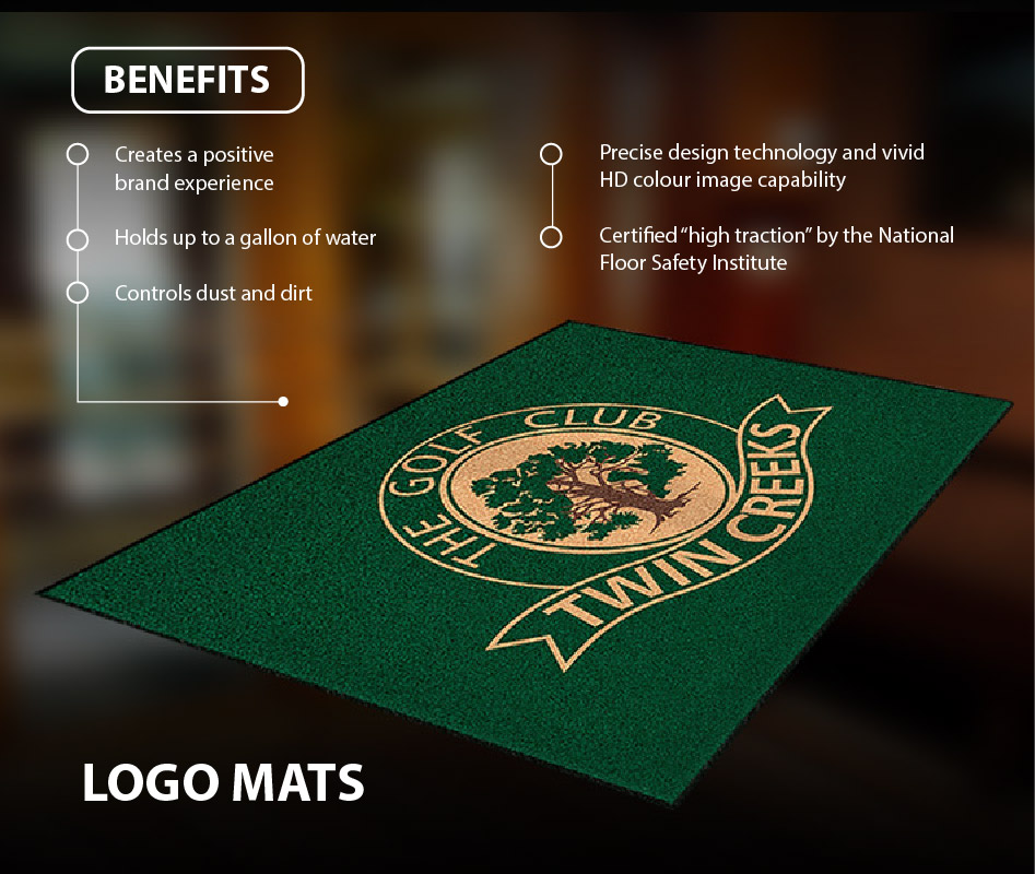 Custom Logo Floor Mats | Canadian Linen